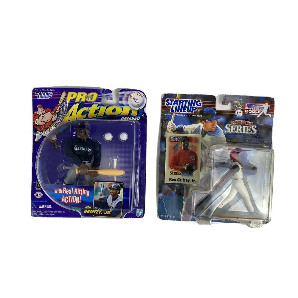 Starting Lineup Ken Griffey Jr Mariners Reds Figs